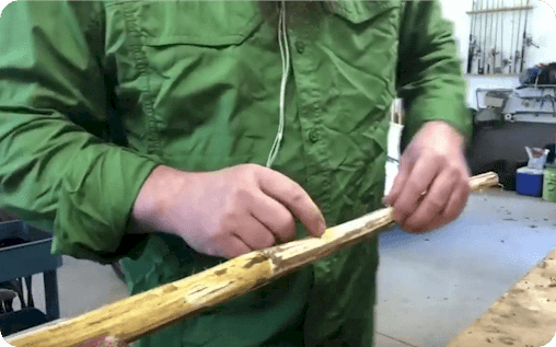 Make Your Own Walking/Hiking Stick from a Tree or Branch - Simple DIY  Project, Step by Step Process! 