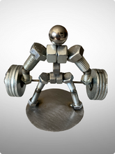 Load image into Gallery viewer, Custom Metal Deadlifting Person
