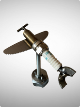 Load image into Gallery viewer, Metal Airplane Art
